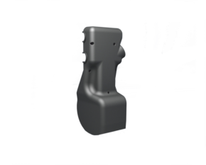 Кожух рулевой колонки (перед.)