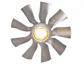 Крыльчатка вентилятора (640) с плоским диском