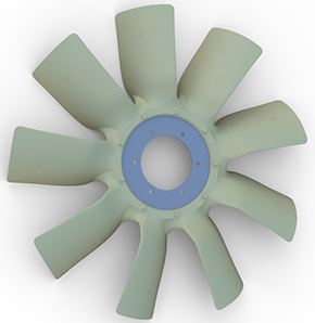 Крыльчатка вентилятора (715)
