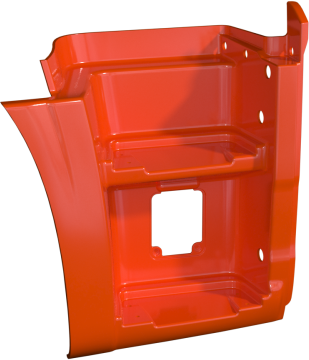 Щиток подножки правый К4