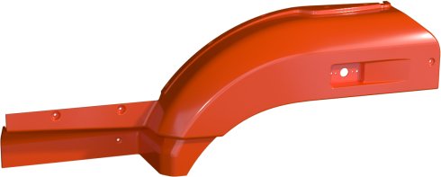 Панель передней части переднего крыла левая рестайлинг К3